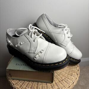 White Bow Doc Marten Loafers 37/6